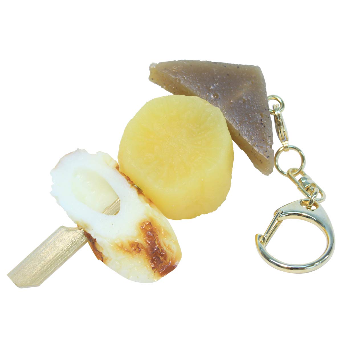 Amazon.co.jp: 食品サンプル キーホルダー おでん串 こんにゃく